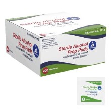 Medium Alcohol Prep Pads,Sterile-Case