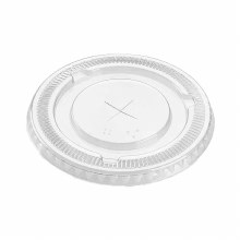 98mm PET Plastic Flat Lids