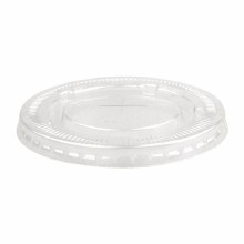 12-22oz PET Plastic Flat Lids-Case