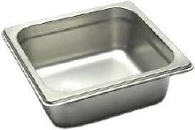 2.5IN 24G 1/6 SS STEAM PAN ANTI JAM