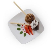 5.5" White Dessert Plate