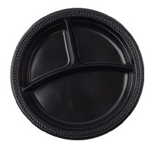 Additional picture of 10.25" Black Round Plate