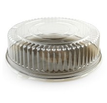 16" DOME LID PET- 3.5", CLEAR