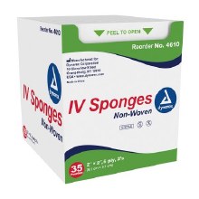 IV Non-Woven Sponges 2X2IN 6 PLY IV Non-Woven Sponges 2X2IN 6 PLY