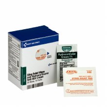 20 Sting Relief Wipes & 10 Hydrocortisone Cream Packets