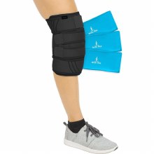 Knee Ice Wrap (Black)