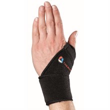 Thermoskin Sport Wrist Wrap, Black, One Size