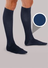 MEN'S MODERATE SUPPORT TROUSER SOCK Navy-Medium