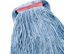 24OZ LARGE BLUE WET MOP WITH FABRIC BAND