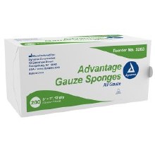 3x3 Advantage Gauze Sponge-Case