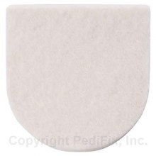 FELTASTIC HEEL PADS WHITE MEDIUM
