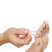 PediFix Visco-GEL 3-Loop Hammer Toe Cushion- Large Left