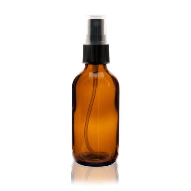 4oz Amber Glass with Sprayer