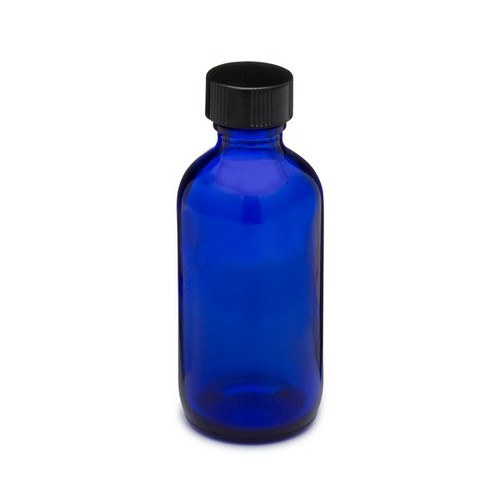 2oz Cobalt Glass w/ Cap