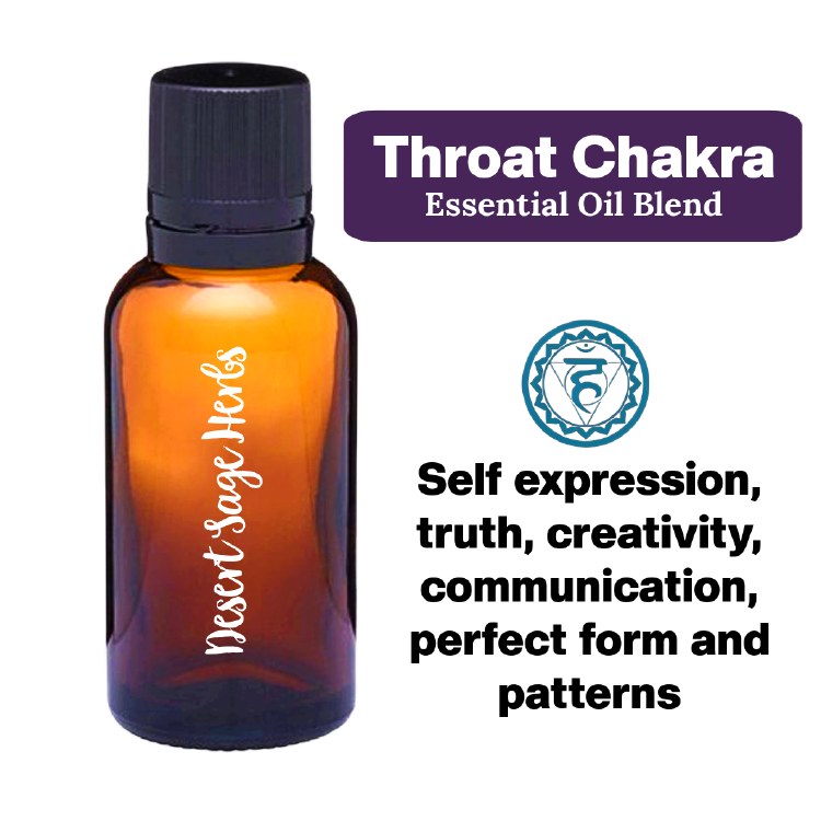 Chakra 5 Blend - Throat 5/8 Dram