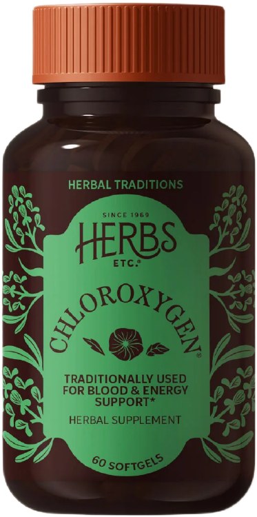 ChlorOxygen Cholorphyll Concentrate Softgels 60ct
