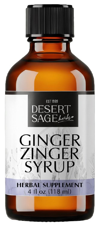 Ginger Zinger Syrup 4oz