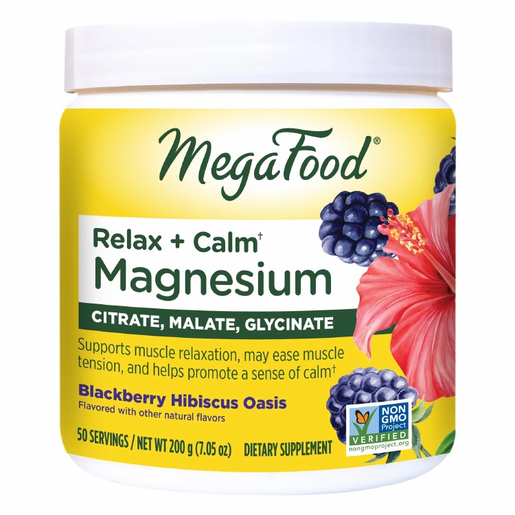 Relax & Calm Magnesium Powder - Blackberry Hibiscus Oasis Flavor 200G