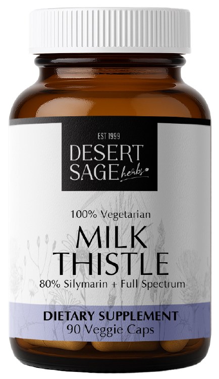 Milk Thistle Powder Caps 90c