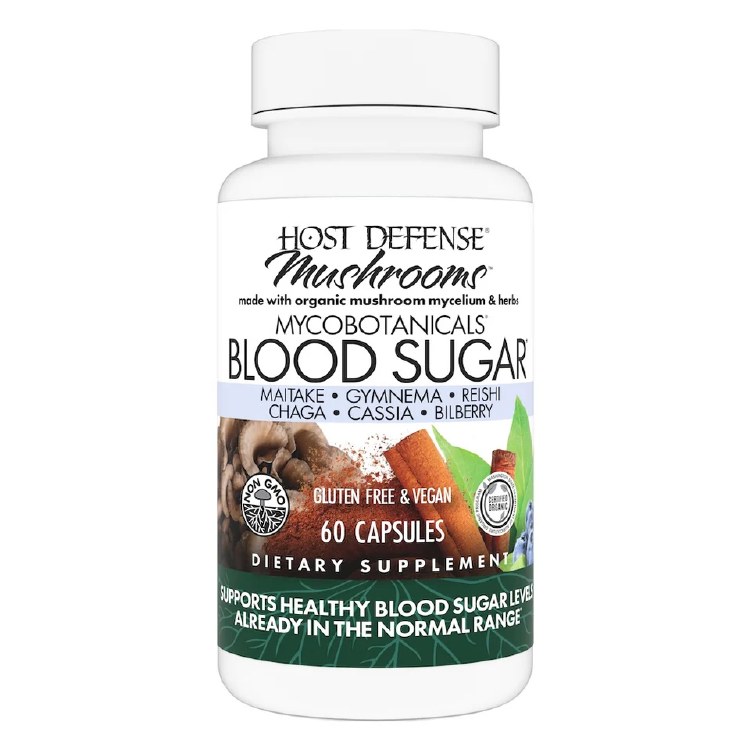 MycoBotanicals Blood Sugar Capsules 60ct