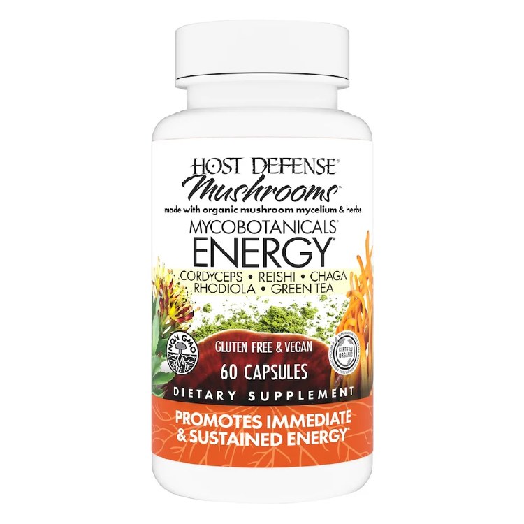 MycoBotanicals Energy Capsules 60ct