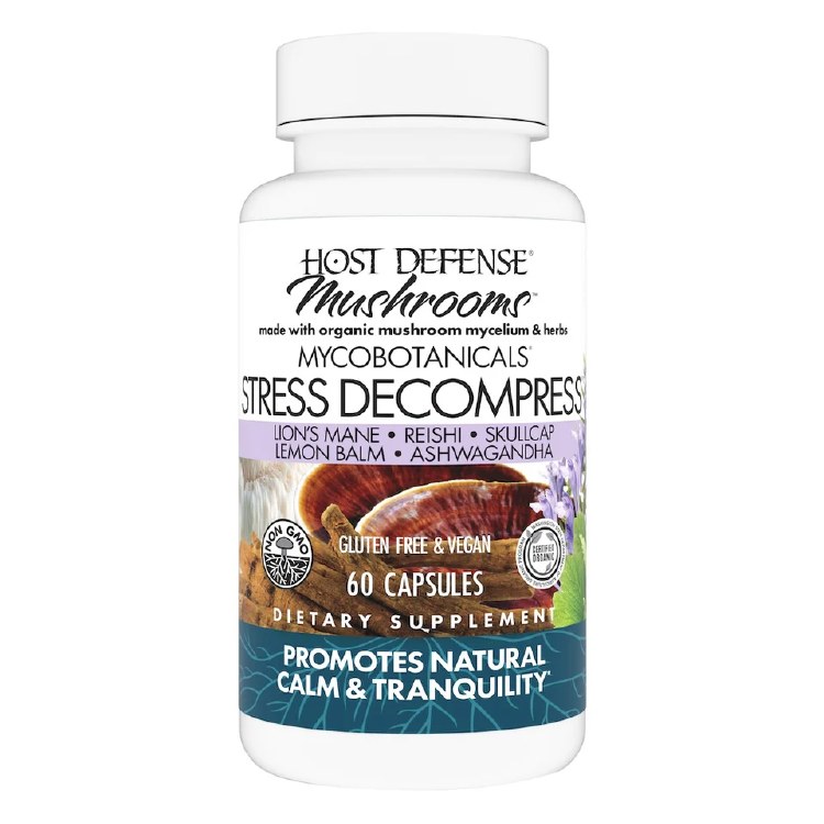 MycoBotanicals Stress Decompress Capsules 60ct