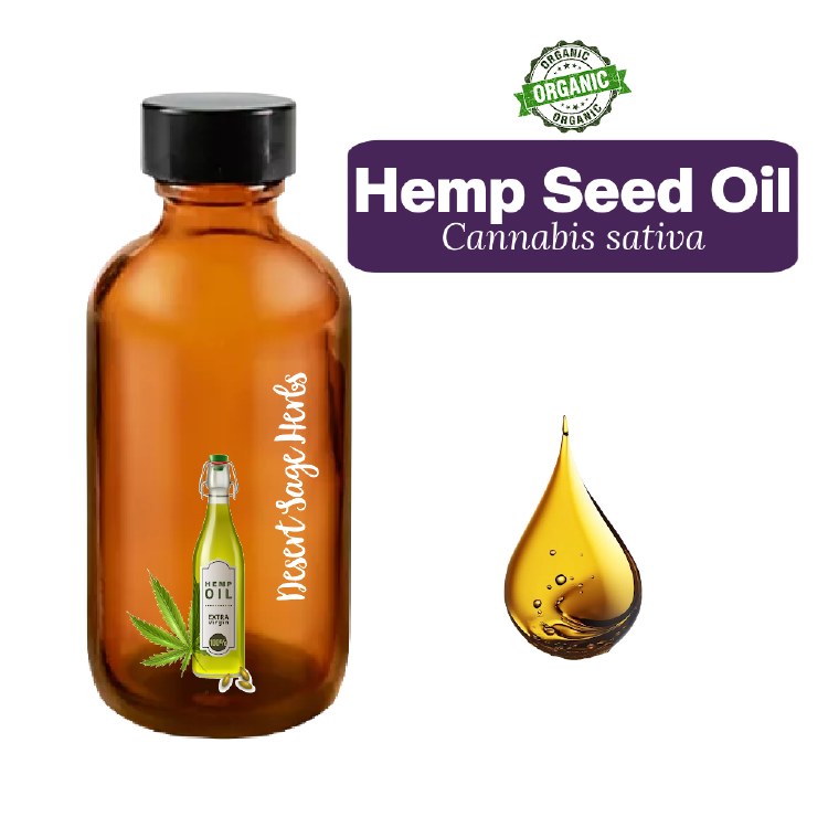 Hemp Seed Oil 1/2oz w/ Cap