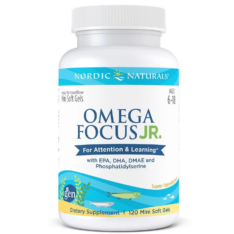 Omega Focus Junior Fish Oil 120ct