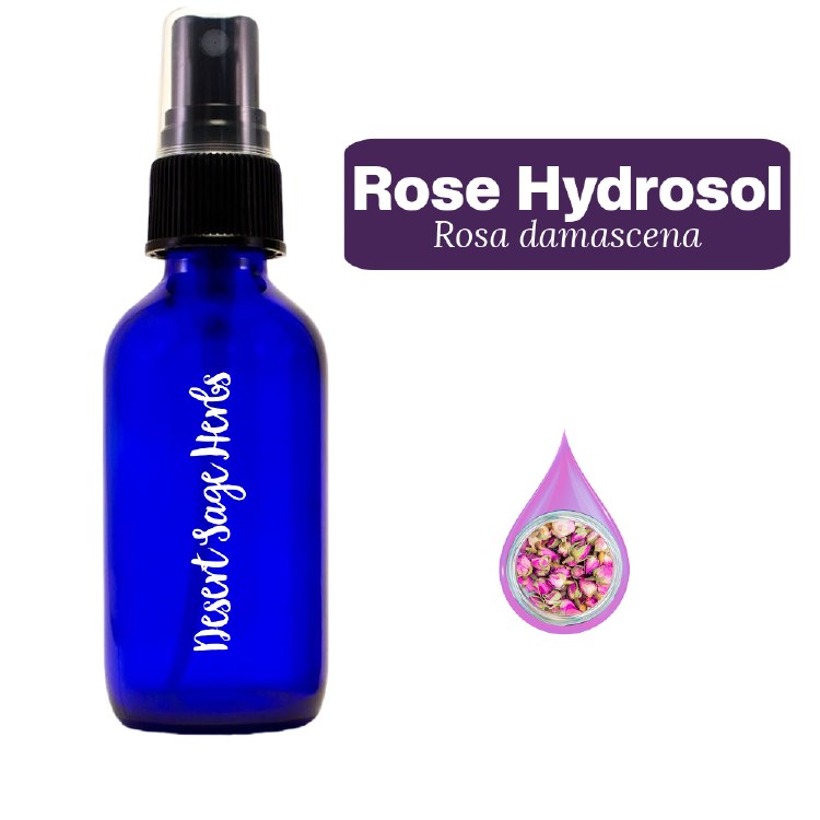 Rose Hydrosol 1oz Spritzer