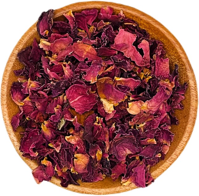Rose Petals, Red Organic