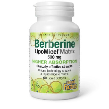 Berberine LipoMicel Matrix 500mg 60ct