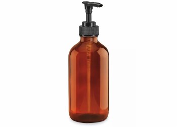 8oz Amber Glass with Pump