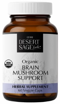 Brain Mushroom Support - Organic