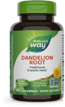Dandelion Root 525mg Capsules 100ct