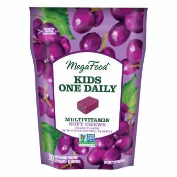 Kids One Daily Multivitamin Soft Chews - Grape Flavor 30ct