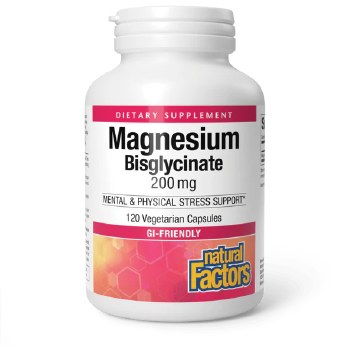 Magnesium Bisglycinate 200mg 120ct
