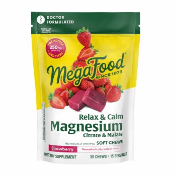 Relax & Calm Magnesium Soft Chews - Strawberry 30ct