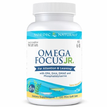 Omega Focus Junior Fish Oil 120ct