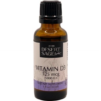 Vitamin D3 (5000IU) Unflav 1oz Vitamin D3 (5000IU) Unflav 1oz