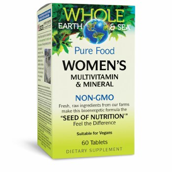 Women's Multivitamin & Mineral - Whole Earth & Sea 60ct