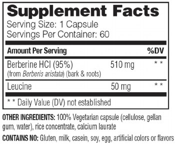 Additional picture of Berberine Capsules 60ct