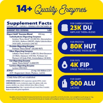 Additional picture of Digest Gold Capsules 45ct