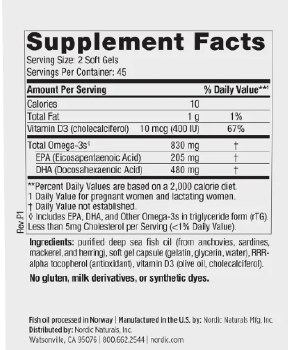 Additional picture of Prenatal DHA Fish Oil 90ct
