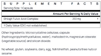 Additional picture of Shilajit Fulvic Acid Complex 60ct