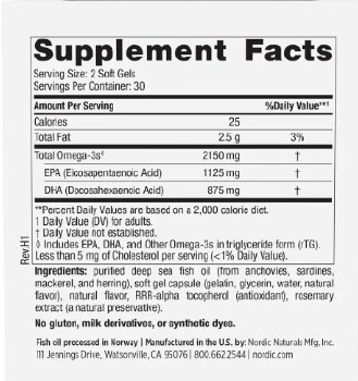 Additional picture of Ultimate Omega 2X Fish Oil 60ct