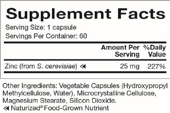 Additional picture of Zinc Capsules 60ct