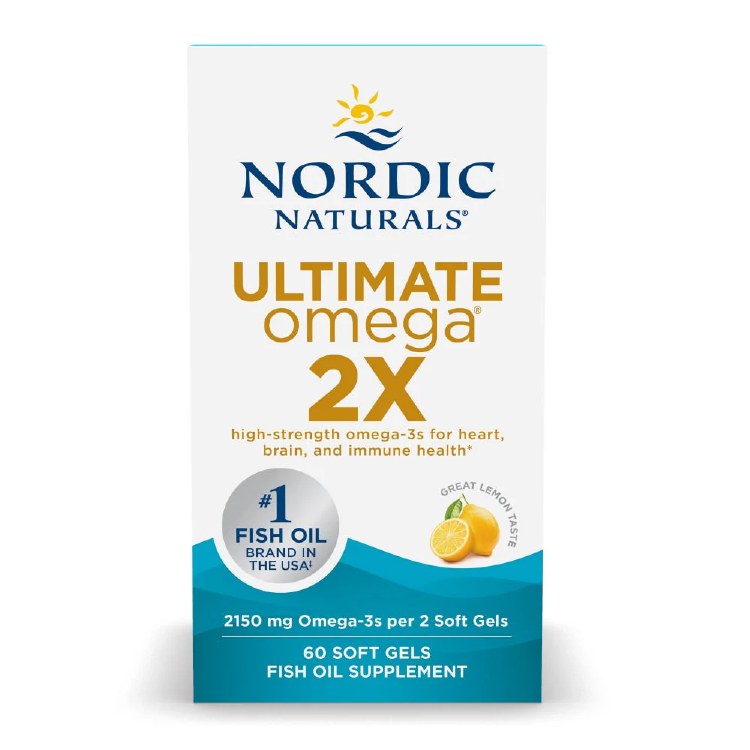 Ultimate Omega 2X Fish Oil 60ct