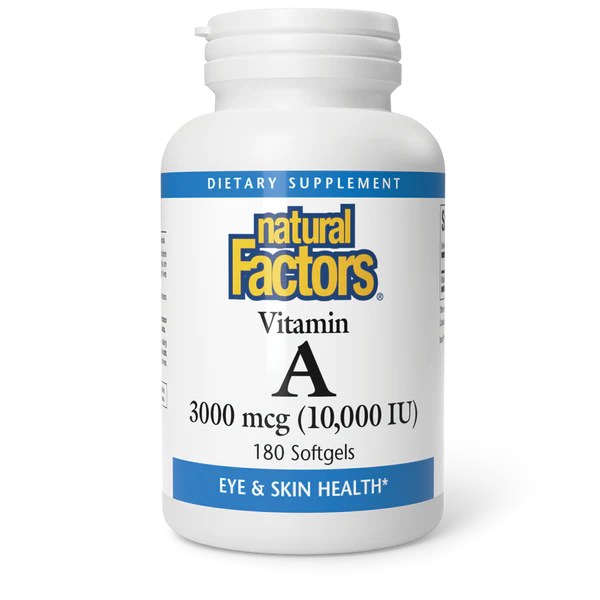 Vitamin A 3000mcg (10,000 IU) 180ct