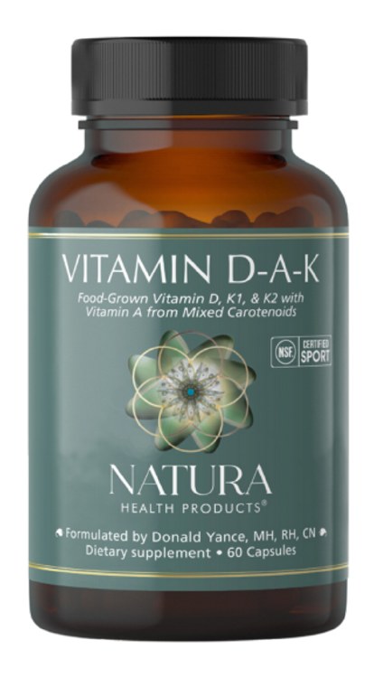 Vitamin D-A-K Capsules 60ct