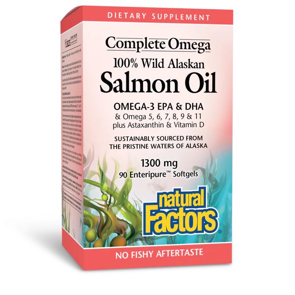 Complete Omega 100% Wild Alaskan Salmon Oil 90ct